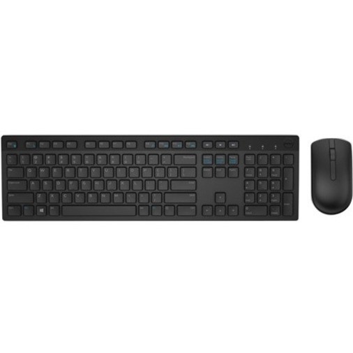 Dell Wireless Keyboard and Mouse-KM636 - UK (QWERTY) - Black