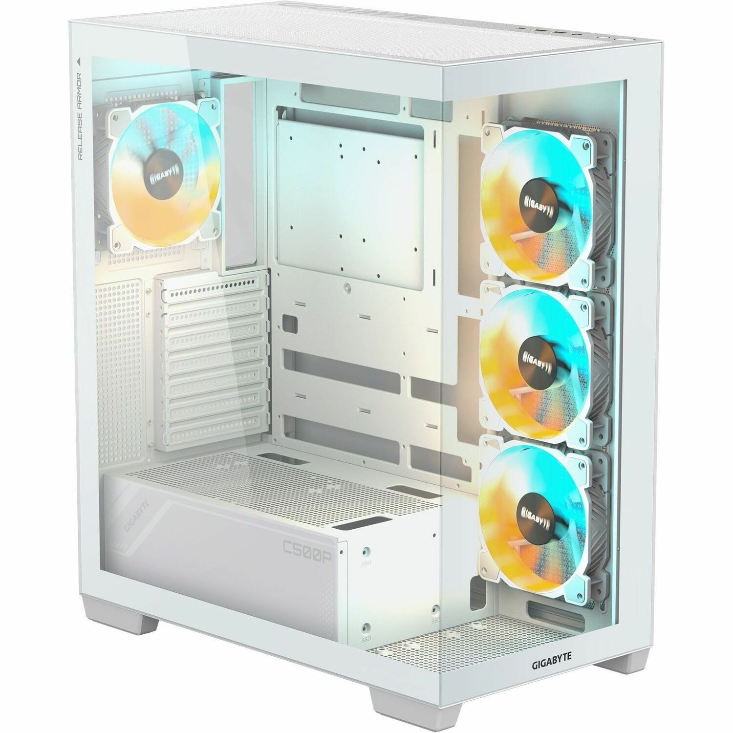 GIGABYTE C500 Panoramic Stealth Ice