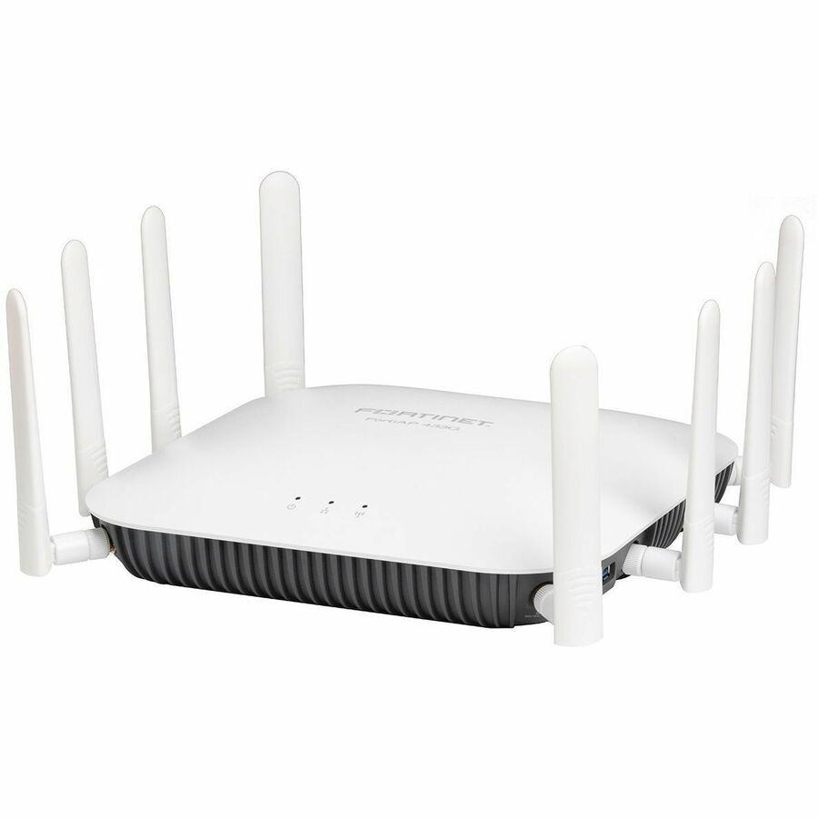 Fortinet FortiAP 433G Tri Band Wi-Fi 6E IEEE 802.11 a/b/d/e/g/h/i/j/k/n/r/v/w/ac/ax 8.16 Gbit/s Wireless Access Point - Indoor