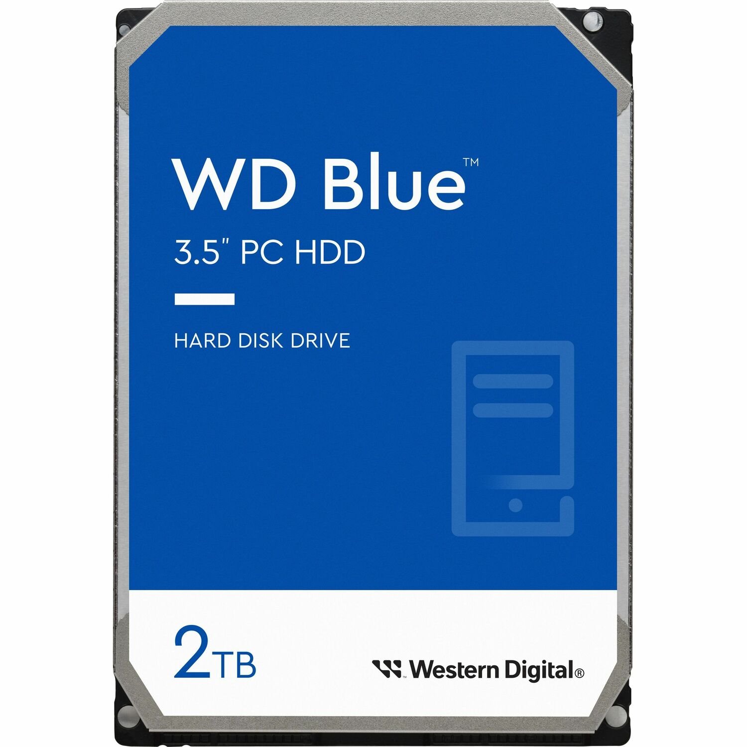 WD Blue WD20EZBX 2 TB Hard Drive - 3.5" Internal - SATA (SATA/600)