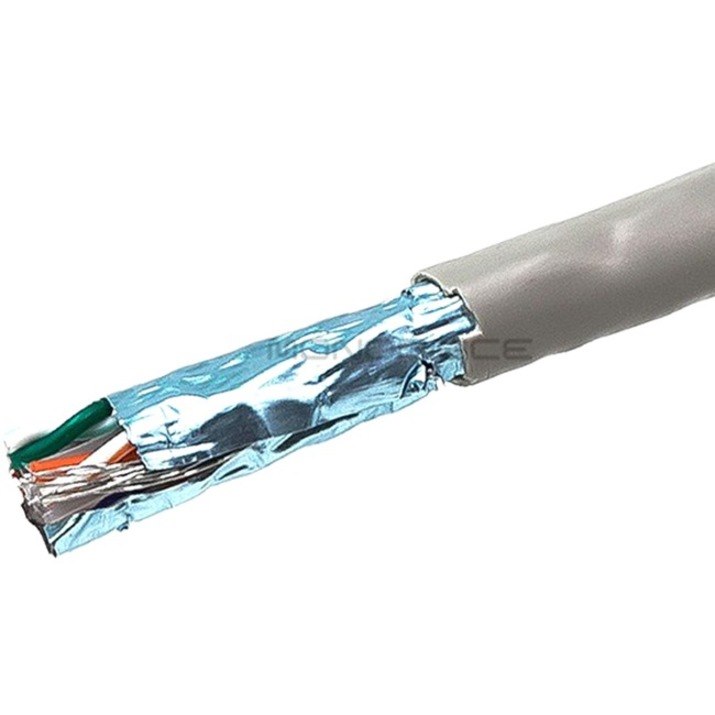 Monoprice Cat5e Utp 24Awg 350MHz Bare Copper CM No Logo Bulk Cable, Gray, 1000FT