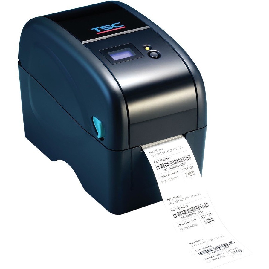 Printronix Auto ID TTP-225 Desktop Direct Thermal Printer - Monochrome - Label Print - USB - Serial