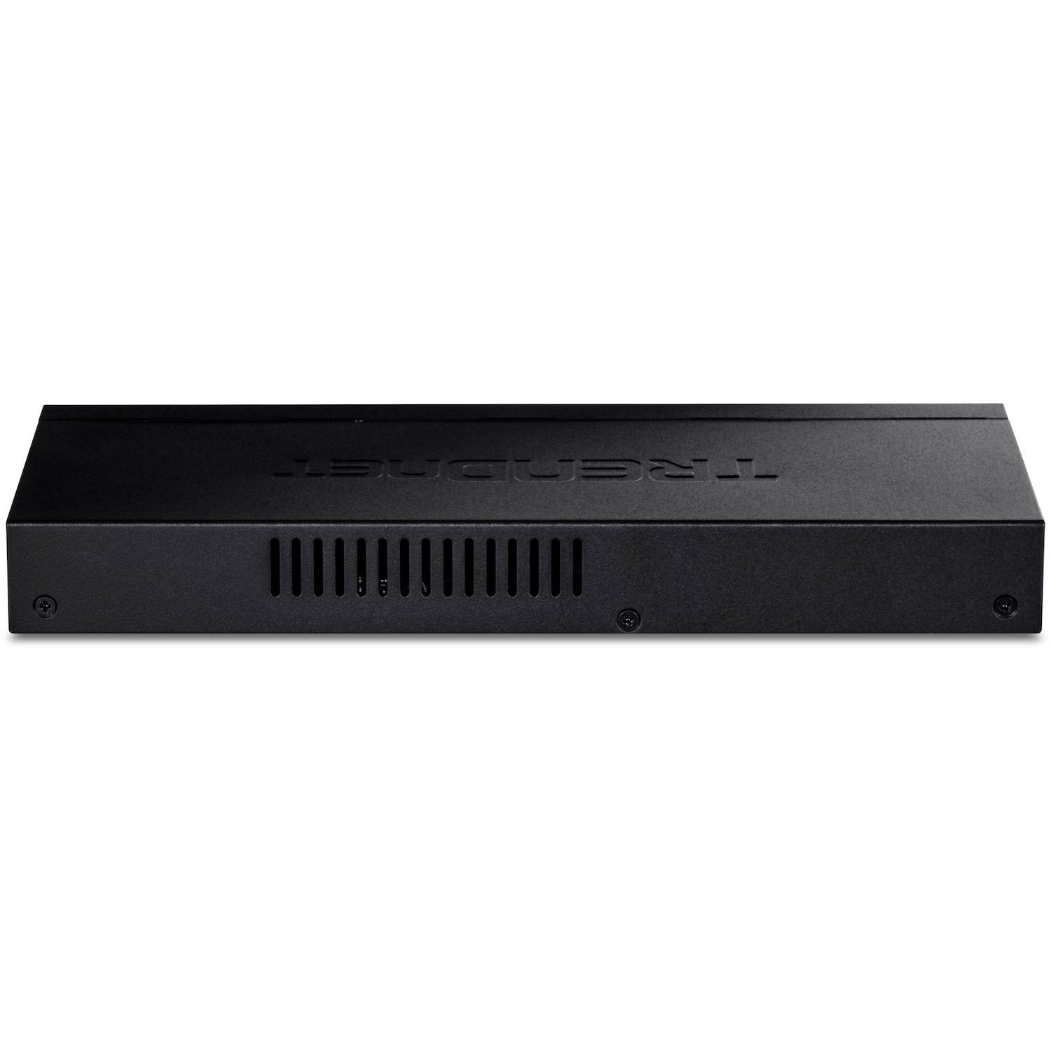 TRENDnet 8-Port Unmanaged 2.5G PoE+ Switch, TPE-TG380, Fanless, Compact Desktop Design, Metal Housing, 2.5GBASE-T Ports, IEEE 802.3bz, 100W PoE Budget, Ethernet Splitter, NDAA & TAA Compliant, Black