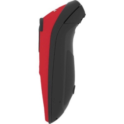 Socket Mobile DuraScan D740 Handheld Barcode Scanner - Wireless Connectivity - Red