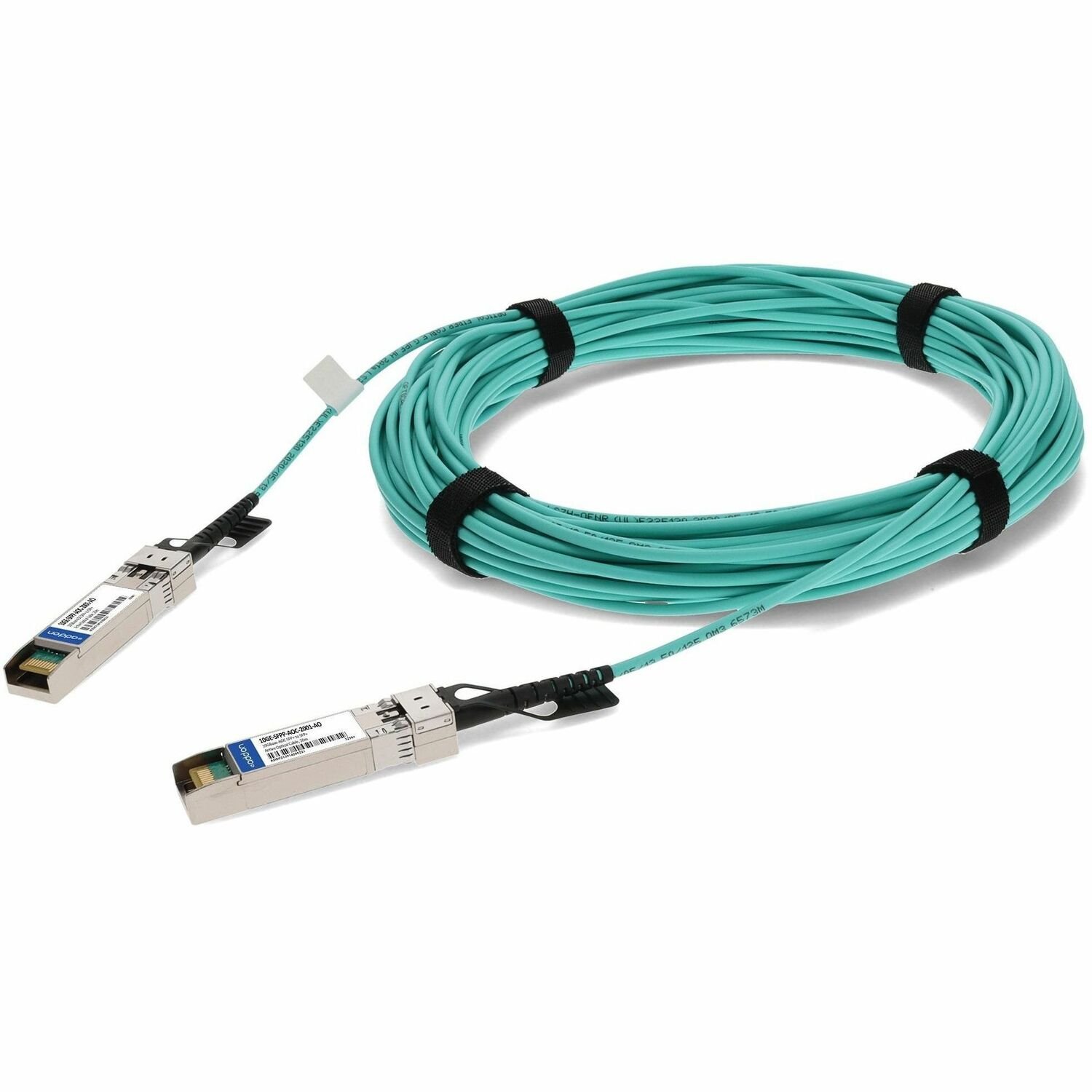 AddOn Brocade&reg; (Formerly) Compatible TAA Compliant 10GBase-AOC SFP+ to SFP+ Active Optical Cable (850nm, MMF, 20m)