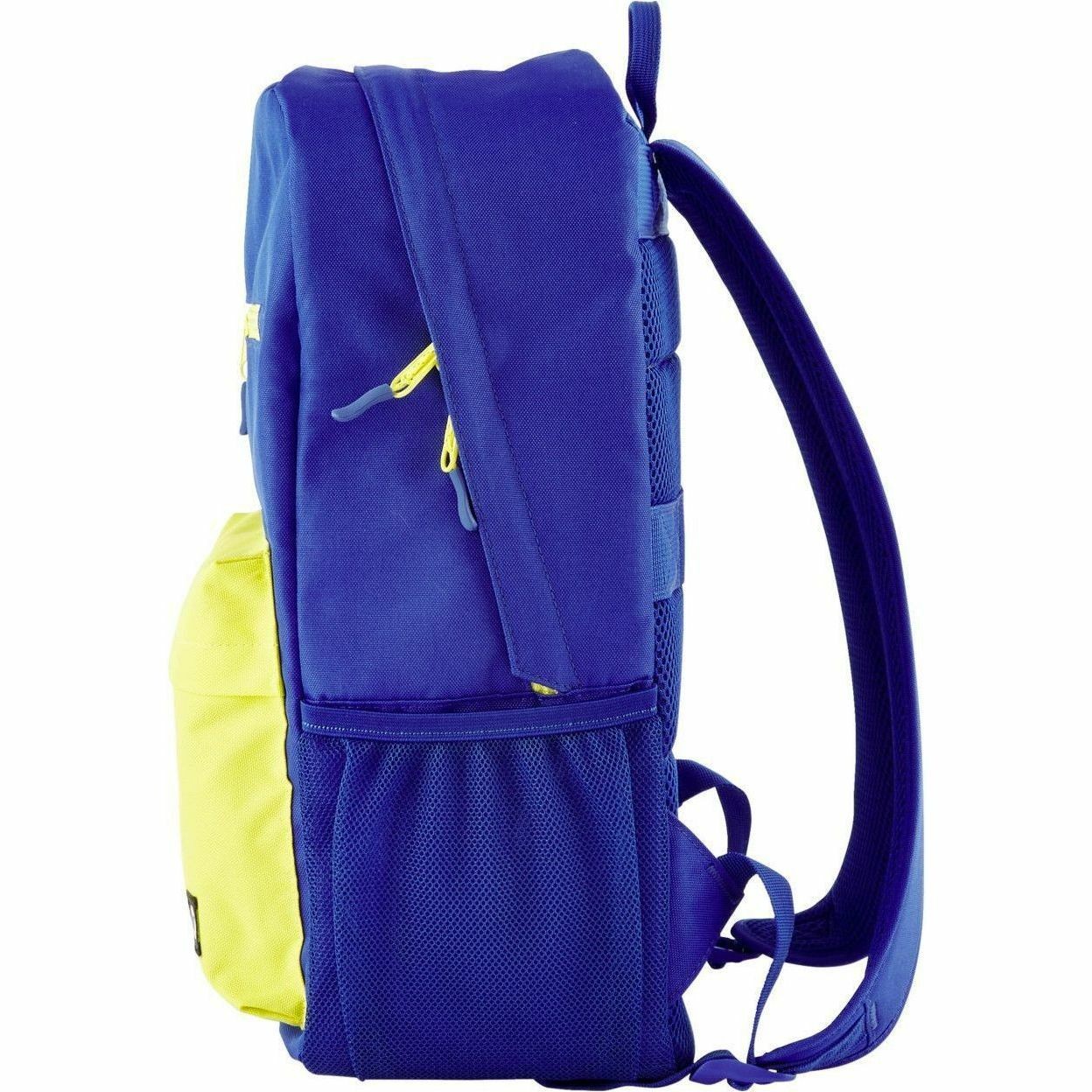 HP Campus Carrying Case (Backpack) for 15.6" Notebook, Accessories - Blue, Lime, Yellow
