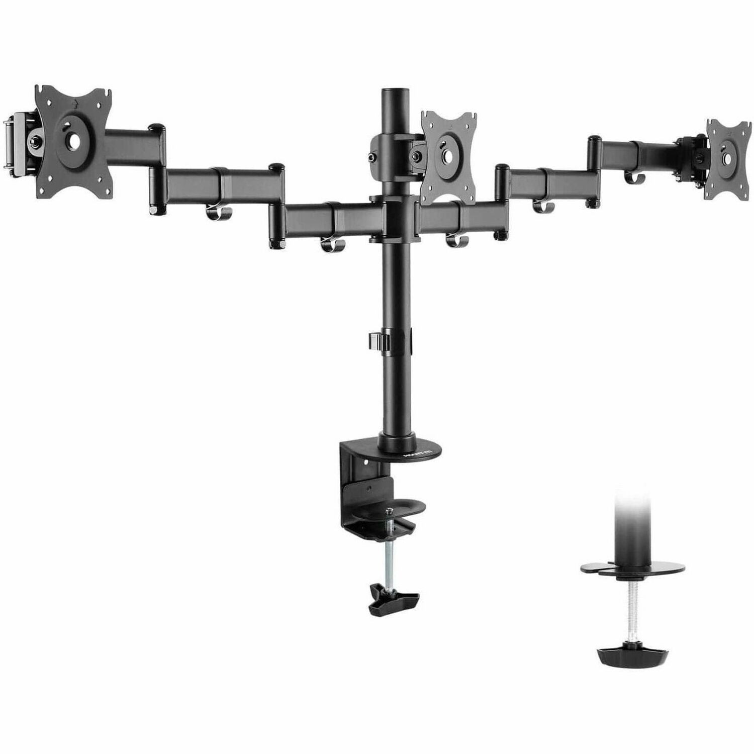 Mount-It! Fully Adj Triple Computer Monitor Mount