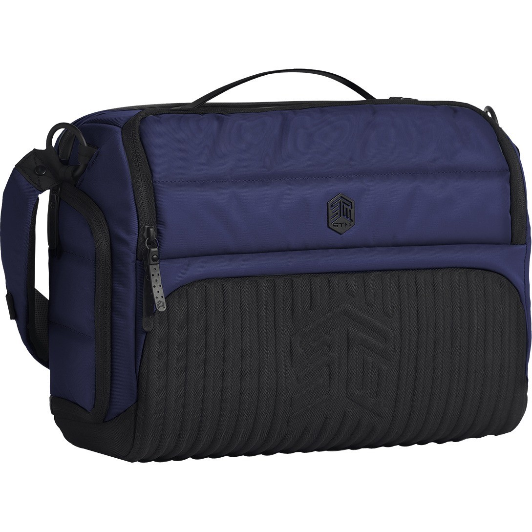STM Goods Dux Carrying Case Rugged (Messenger) for 38.1 cm (15") to 40.6 cm (16") MacBook - Blue Sea