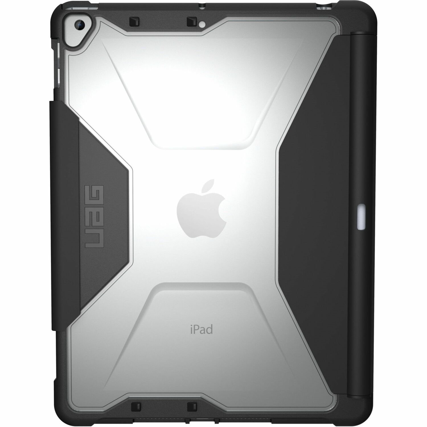 Plyo iPad (7th/8th gen, 10.2") Folio Case - Black/Ice