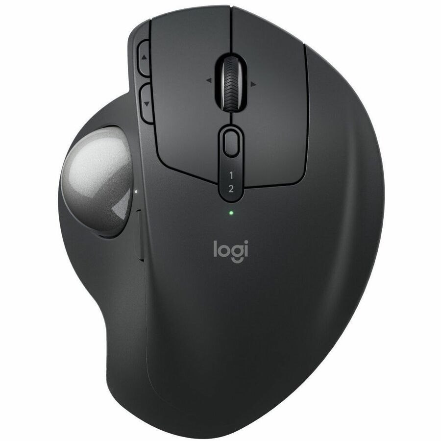 Logitech MX Ergo S Trackball - Bluetooth - USB Type A - Optical - 8 Button(s) - 6 Programmable Button(s) - Graphite