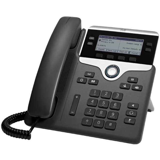 Cisco 7841 IP Phone - Corded - Corded - Wall Mountable