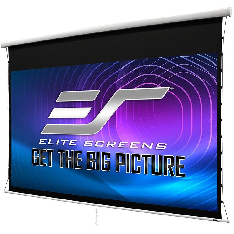 Elite Screens Manual Tab-Tension 2 MT140XWH2 140" Projection Screen