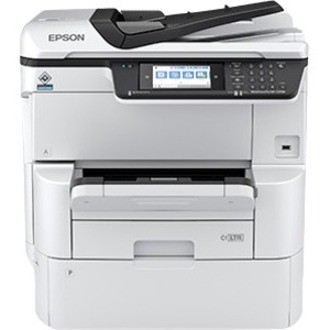 Epson WorkForce Pro WF-C878R Wireless Inkjet Multifunction Printer - Color