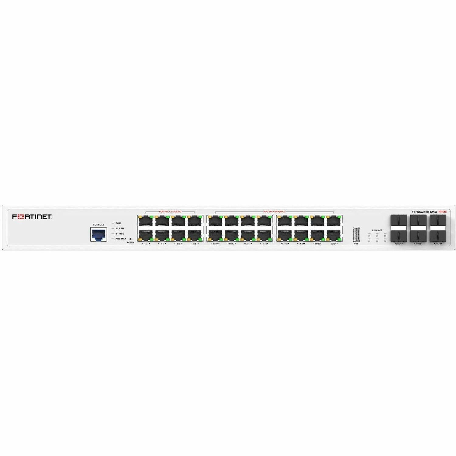 Fortinet FortiSwitch FS-124G-FPOE Ethernet Switch