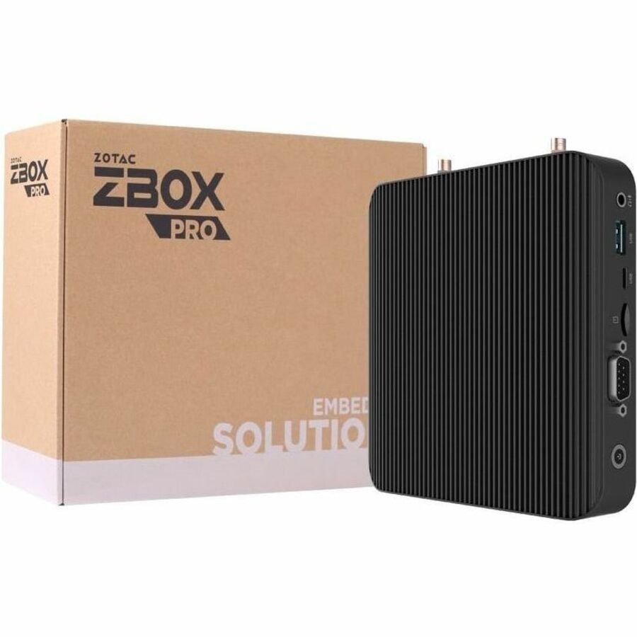 Zotac ZBOX PRO edge CI342 Desktop Computer - Intel Pentium N6415 - 16 GB - 250 GB SSD - Mini PC