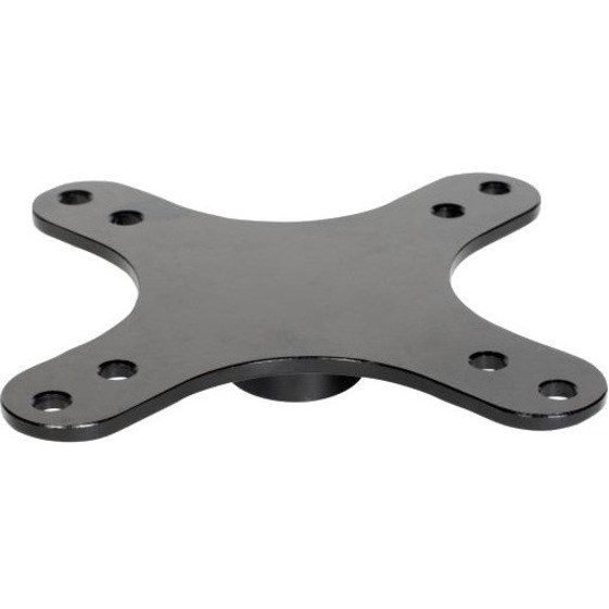 Zirkona Mounting Plate for Flat Panel Display - Black Powder Coat