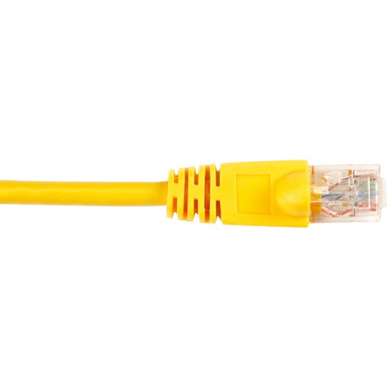 Black Box CAT6 Value Line Patch Cable, Stranded, Yellow, 6-ft. (1.8-m), 10-Pack