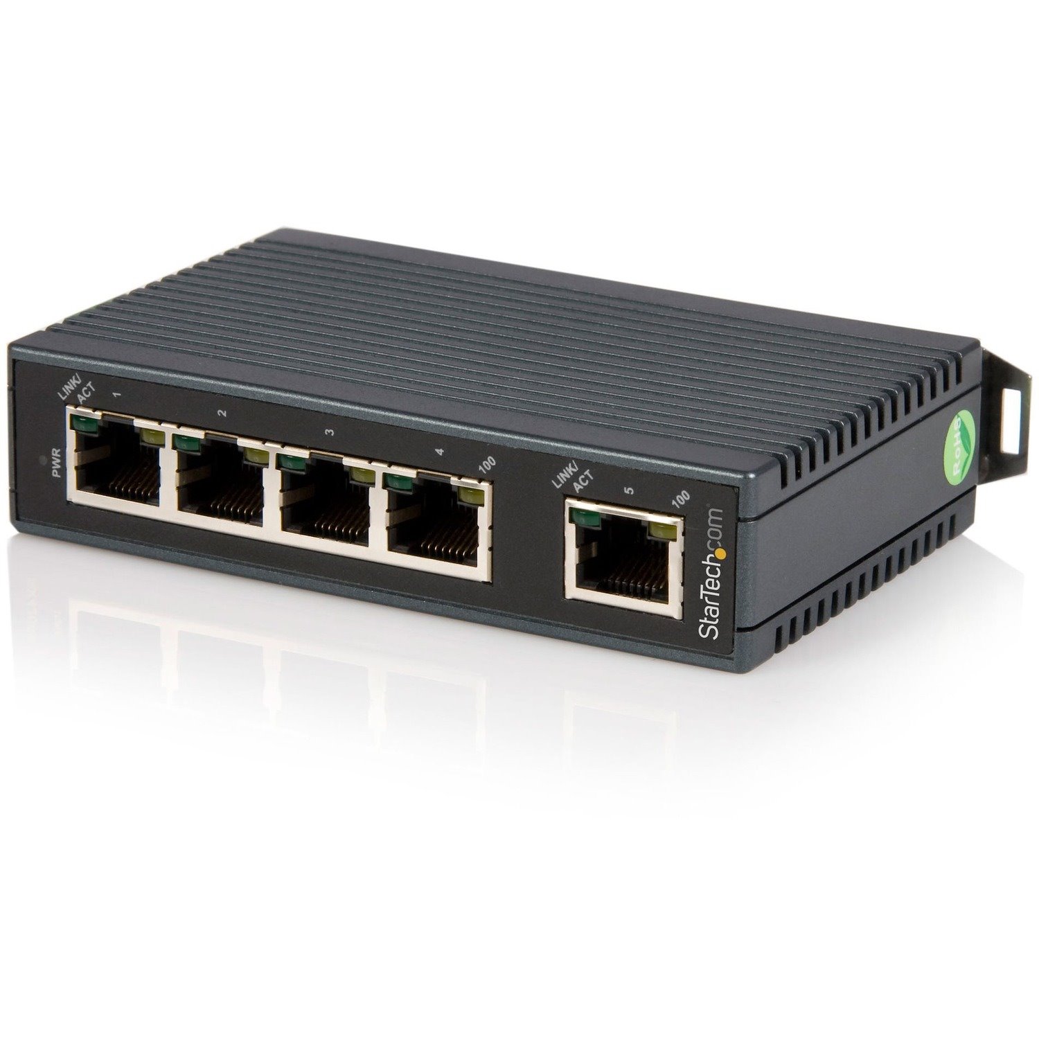 StarTech.com 5 Ports Ethernet Switch - Fast Ethernet - 10/100Base-TX - TAA Compliant