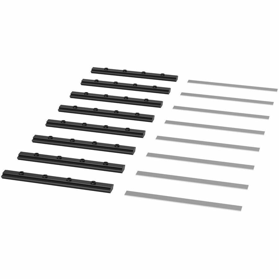 APC by Schneider Electric NetShelter Aisle Containment, Straight Connector, Set Of 8, Black