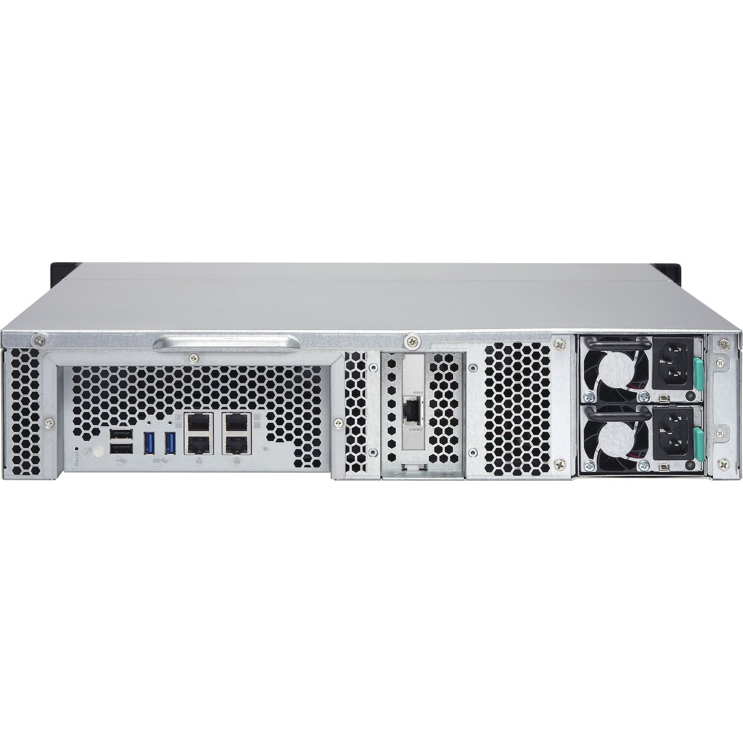 QNAP High-performance Quad-core 10GbE NAS with Redundant Power Supplies