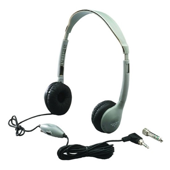 Hamilton Electronics Hamilton SchoolMate Personal-Sized Headphone W/ Leatherette Cushions & In-Line Volume Control