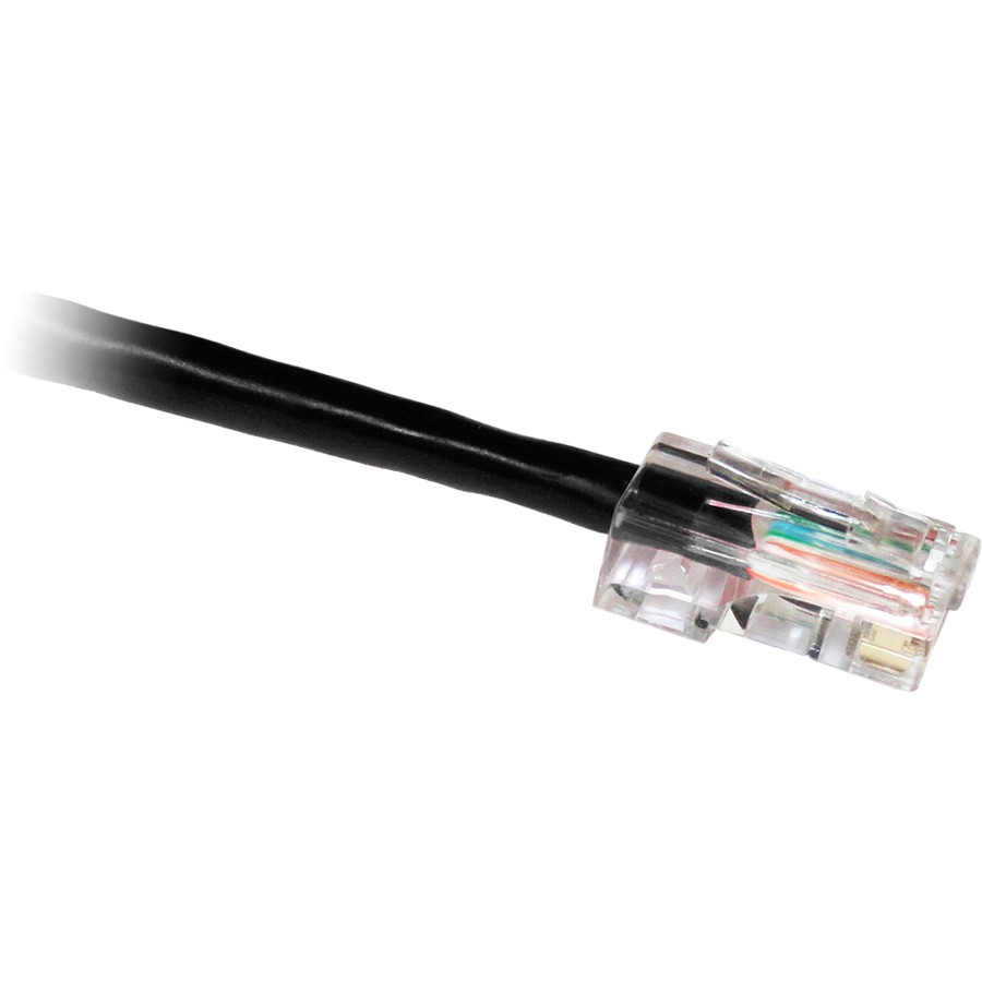 ClearLinks 10FT Cat. 5E 350MHZ Black No Boot Patch Cable