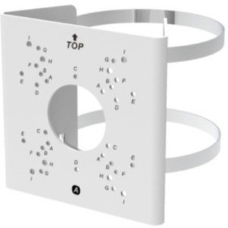 Turing Video Pole Mount for Surveillance Camera - White