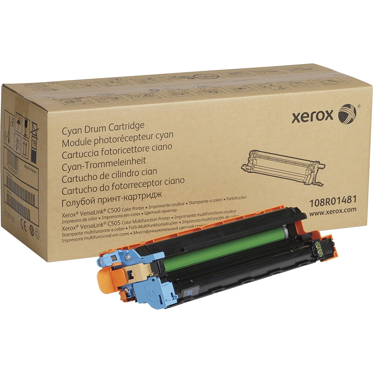 Genuine Xerox Cyan Drum Cartridge For VersaLink C500/C505