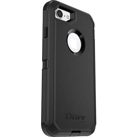 OtterBox Defender Rugged Carrying Case (Holster) Apple iPhone 7, iPhone 8, iPhone SE 2, iPhone SE 3 Smartphone - Black