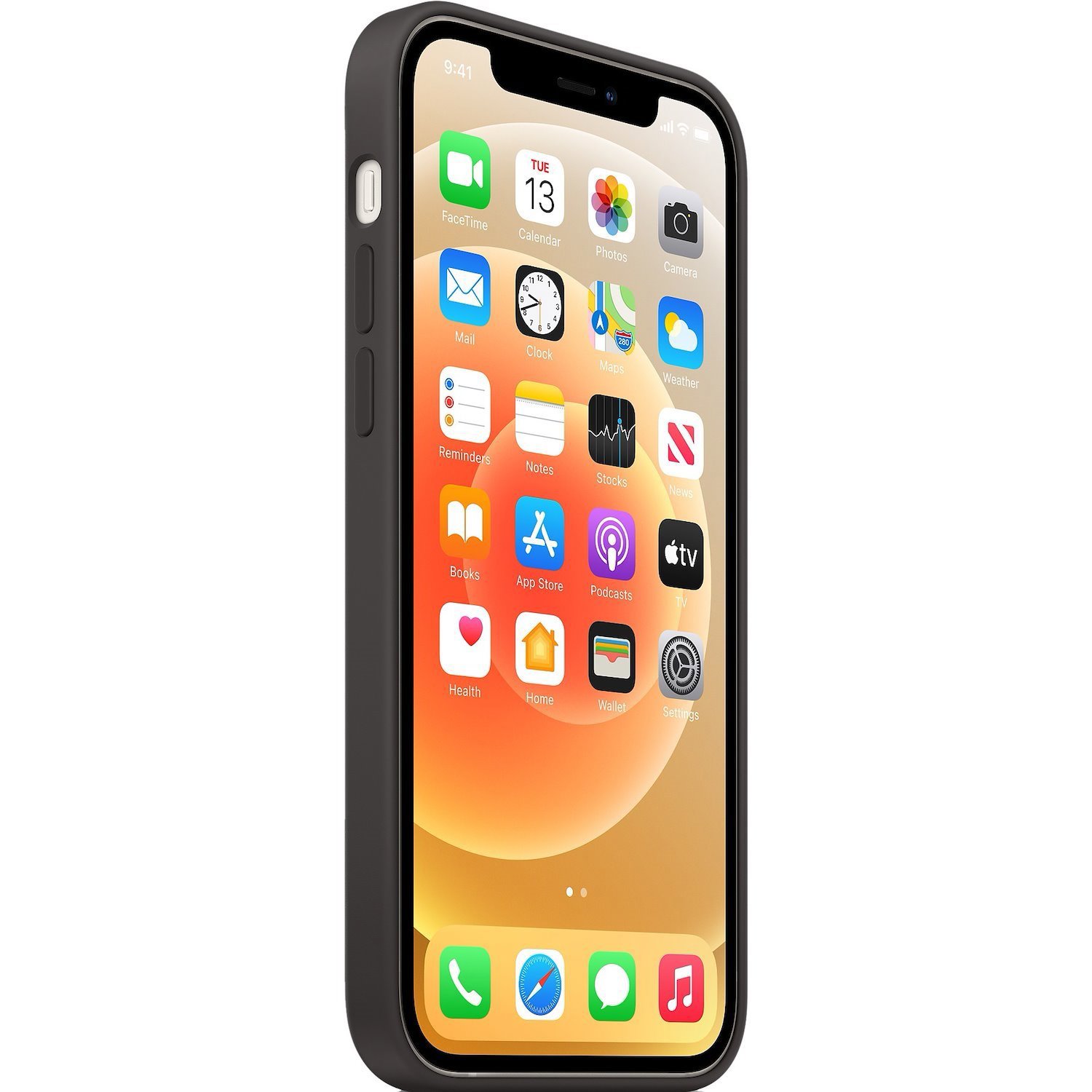 Apple iPhone 12 | 12 Pro Silicone Case with MagSafe - Black