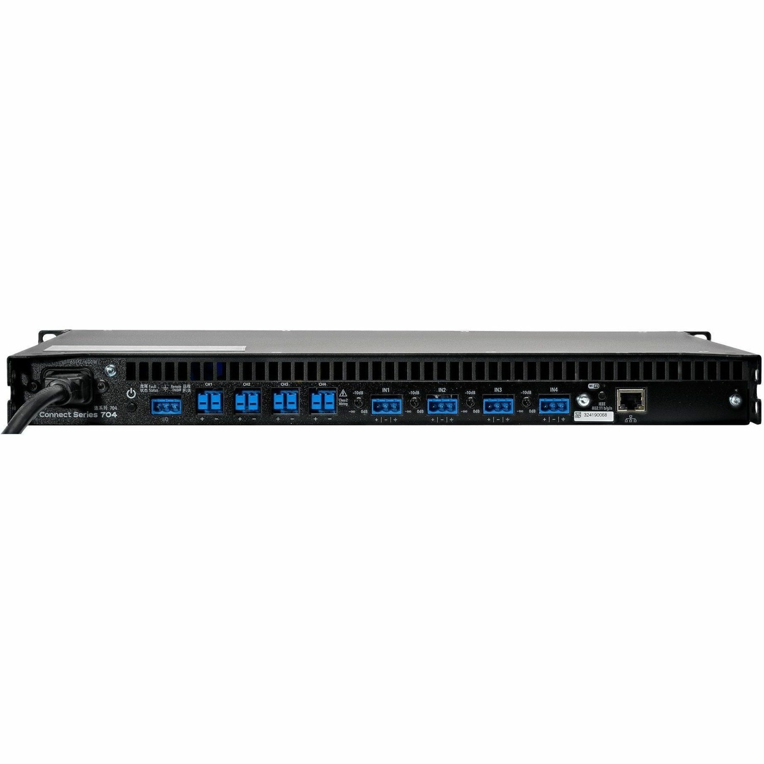 LEA Professional Connect CONNECT 704-G Amplifier - 2800 W RMS - 4 Channel