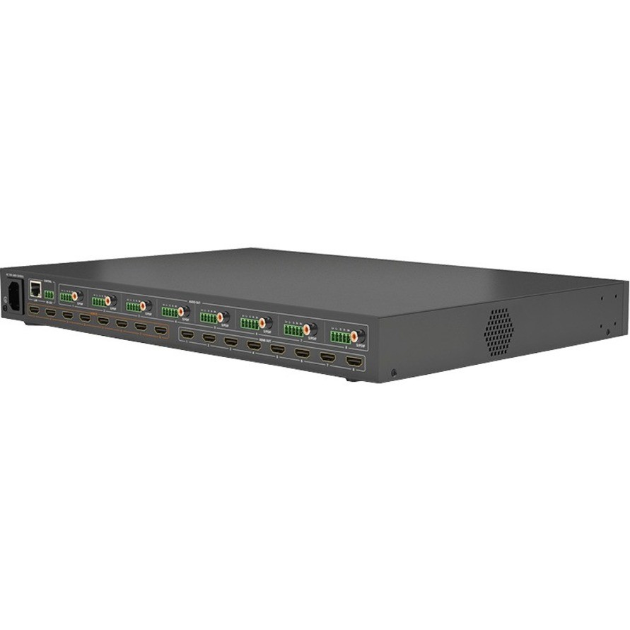 WyreStorm 4K HDR 8x8 Pure HDMI Matrix with Scaling Outputs, Audio De-embed & ARC