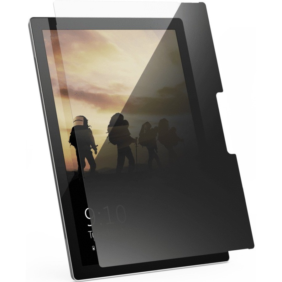 Urban Armor Gear Glass Screen Protector Shield w/ Privacy Tint for Surface Go / Glass Screen Protector Shield w/ Privacy Tint for Surface Go 2 / Glass Screen Protector Shield w/ Privacy Tint for Surface Go 3 / Glass Screen Protector Shield w/ Privacy Tint for Surface Go 4 - Privacy Tint