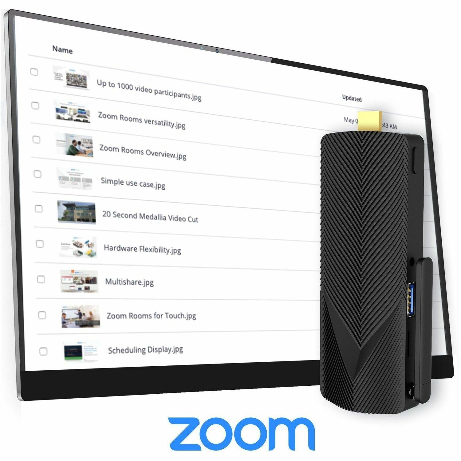 Azulle Access Pro Mini PC Stick 4GB/64GB Alder Lake N100 Windows 10 IoT Enterprise Zoom