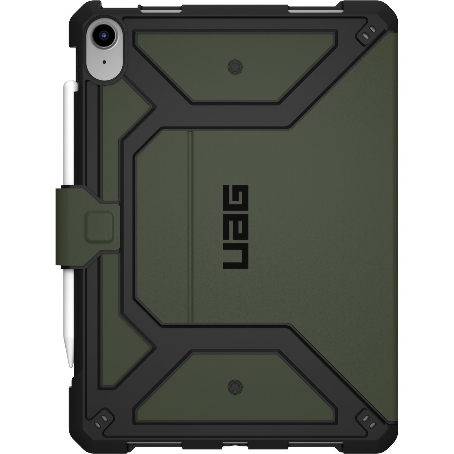 Urban Armor Gear Metropolis SE Rugged Carrying Case (Folio) for 10.9" Apple iPad (11th Generation), iPad (10th Generation), iPad (2022) Tablet - Olive
