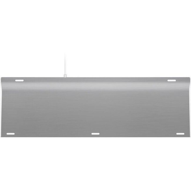 Macally Aluminum Ultra Slim USB Wired keyboard for Mac and PC