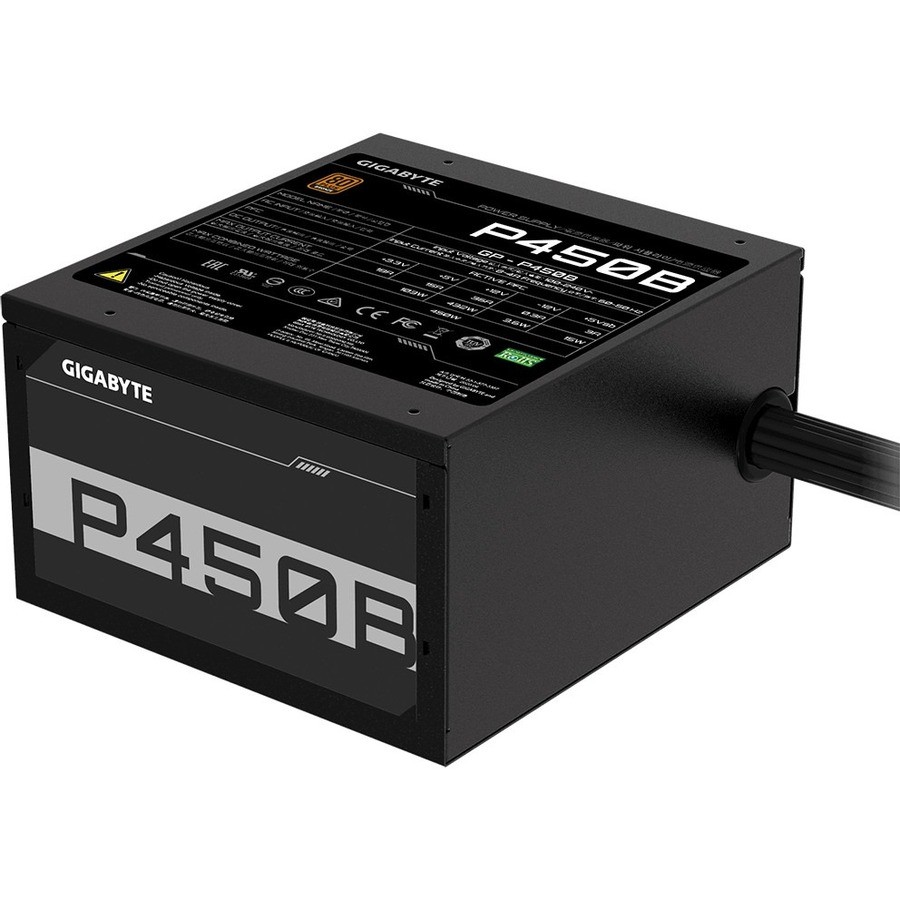 Gigabyte P450B Power Supply, 450W, 80 Plus Bronze, 3YR WTY