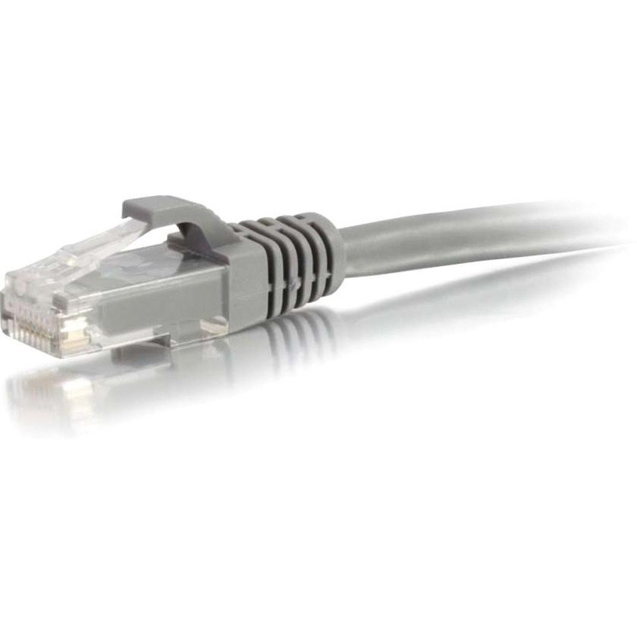 Cables To Go C2G Cat6 550MHz Snagless Patch Cable, Gray, 125FT