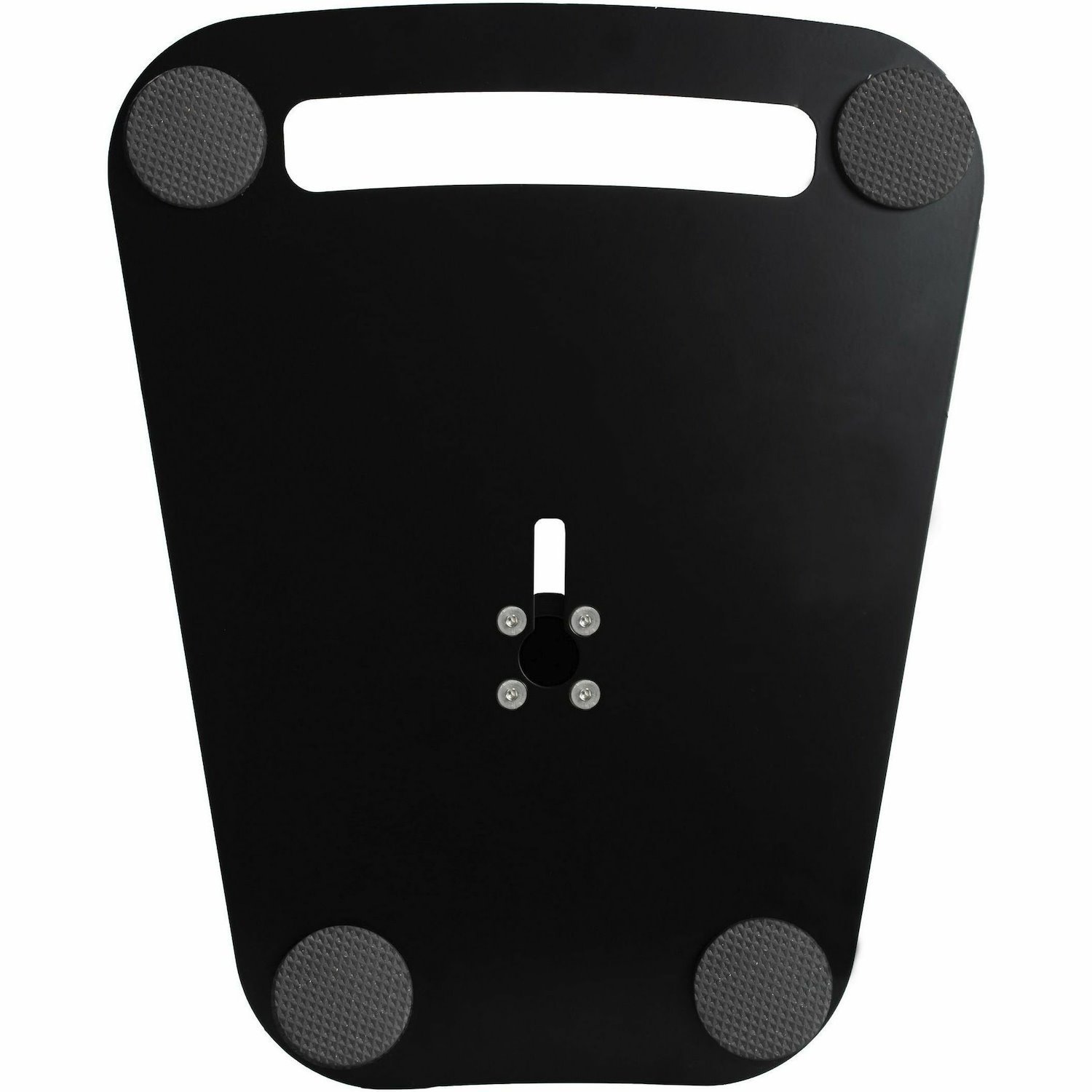 CTA Digital Premium Height-Adjustable Floor-to-Desk Security Kiosk for Tablets