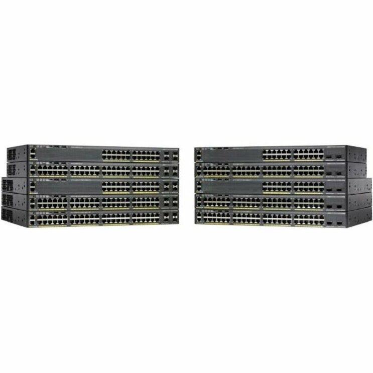 Cisco Catalyst 2960-XR 2960XR-24PD-I 24 Ports Manageable Ethernet Switch - 10/100/1000Base-T