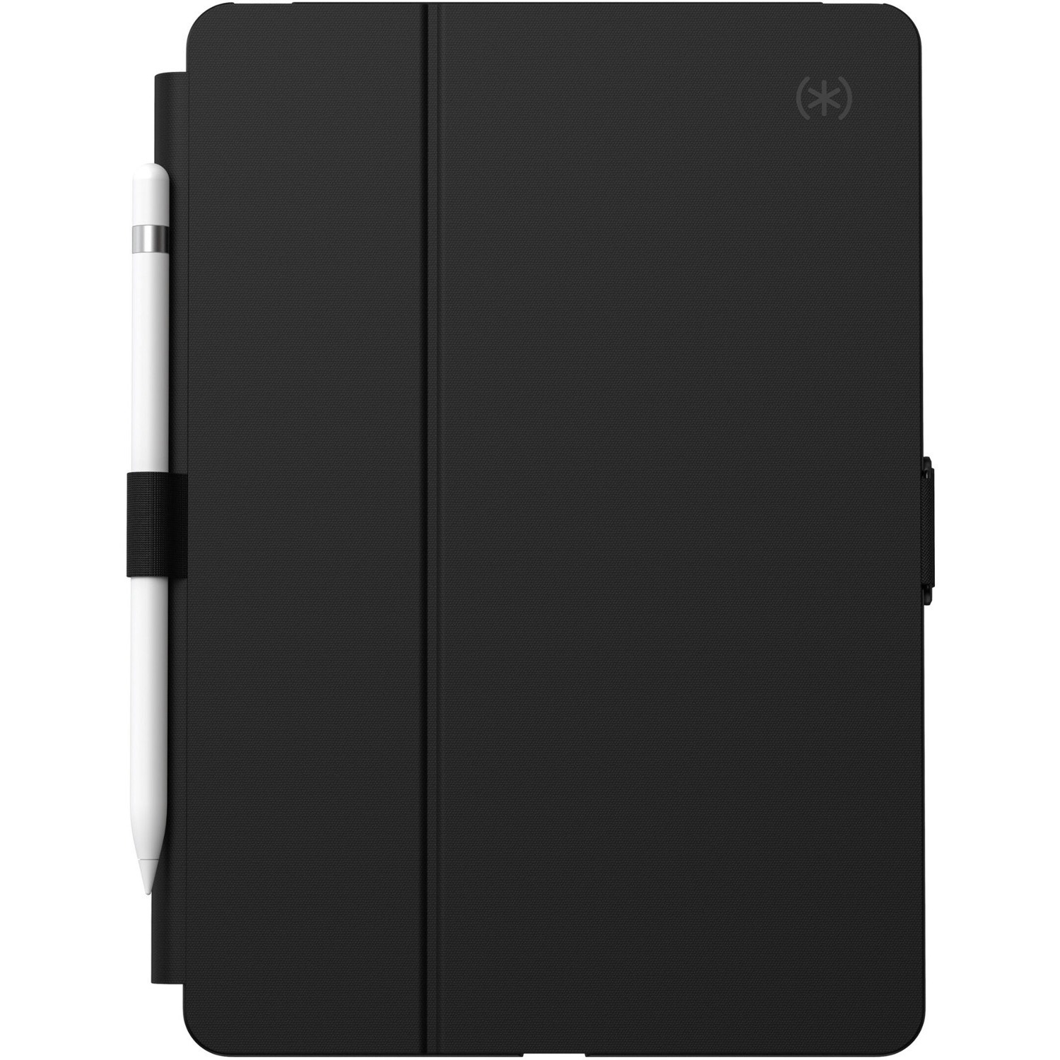 Speck Balance Folio Carrying Case (Folio) for 10.2" Apple iPad Tablet, Apple Pencil - Black