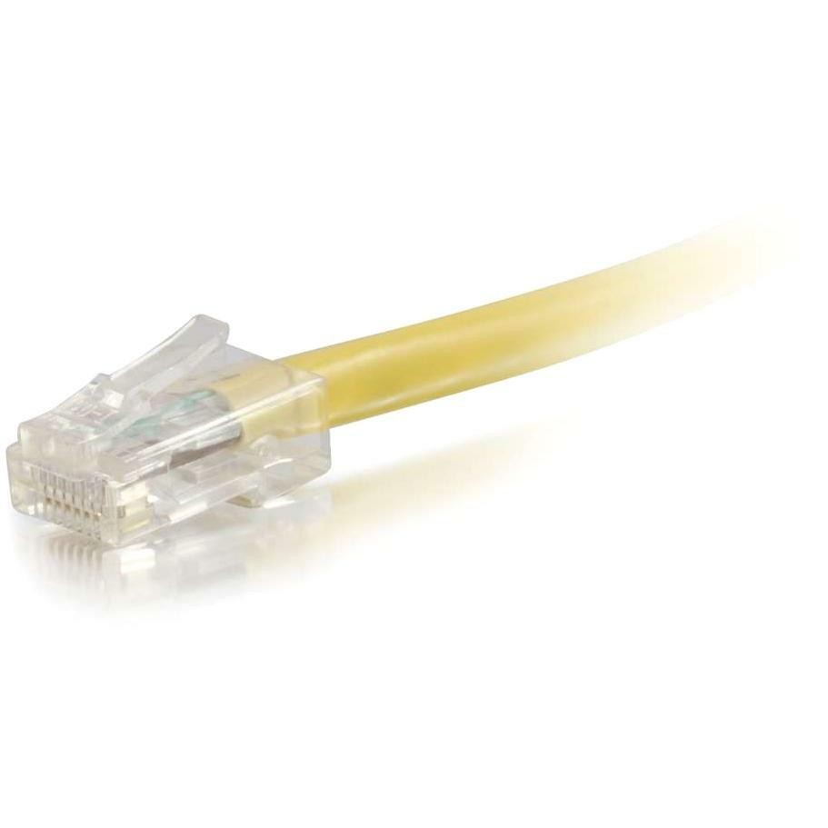 Cables To Go C2G Cat6 Non-Booted Unshielded (Utp) Network Patch Cable - Yellow, 15FT