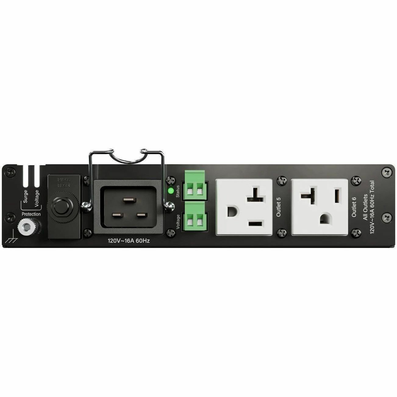 Middle Atlantic NEXSYS Compact Power Distribution Unit - 20 Amp, 6 Outlet PDU - Multi-Stage Surge Protection