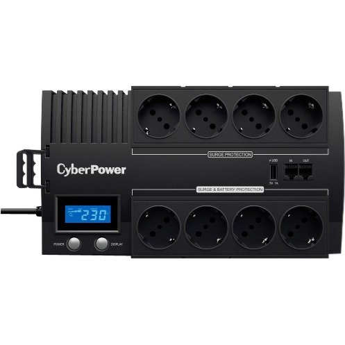 CyberPower BRICs LCD BR1000ELCD Line-interactive UPS - 1 kVA/600 W