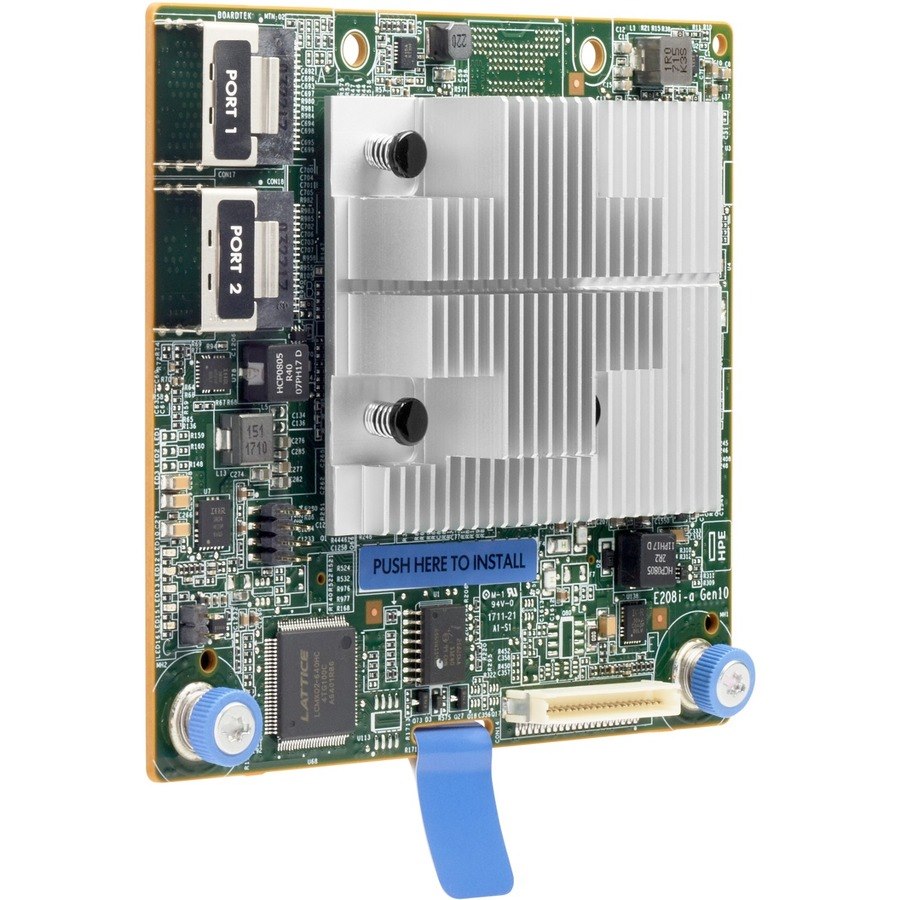HPE Smart Array E208i-a SAS Controller - 12Gb/s SAS, Serial ATA/600 - PCI Express 3.0 x8 - Plug-in Module