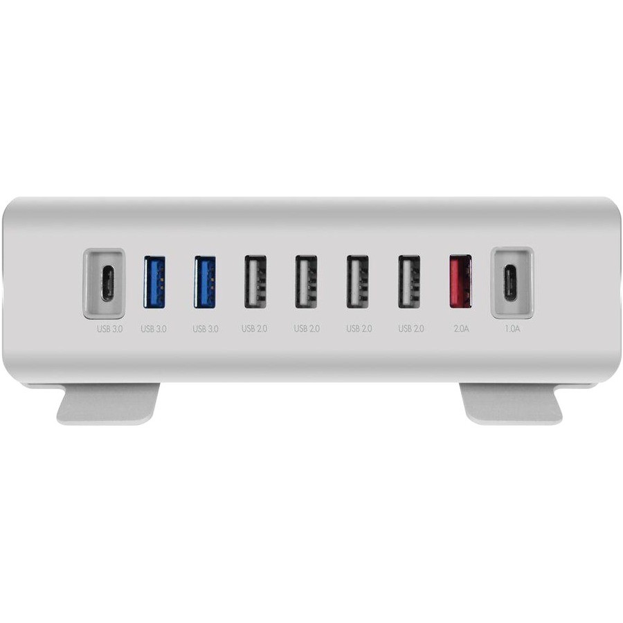 Macally USB-A to 9 Port USB-A / USB-C Hub & Charger