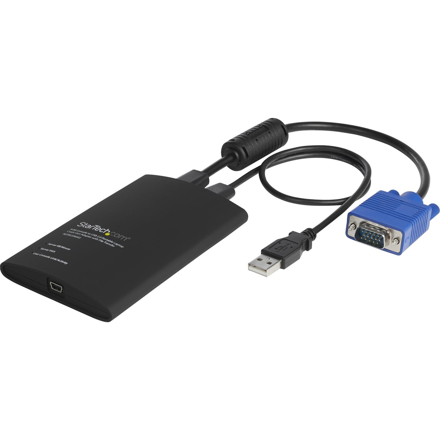 StarTech.com USB Crash Cart Adapter with File Transfer & Video Capture at 1920 x1200 60Hz, TAA
