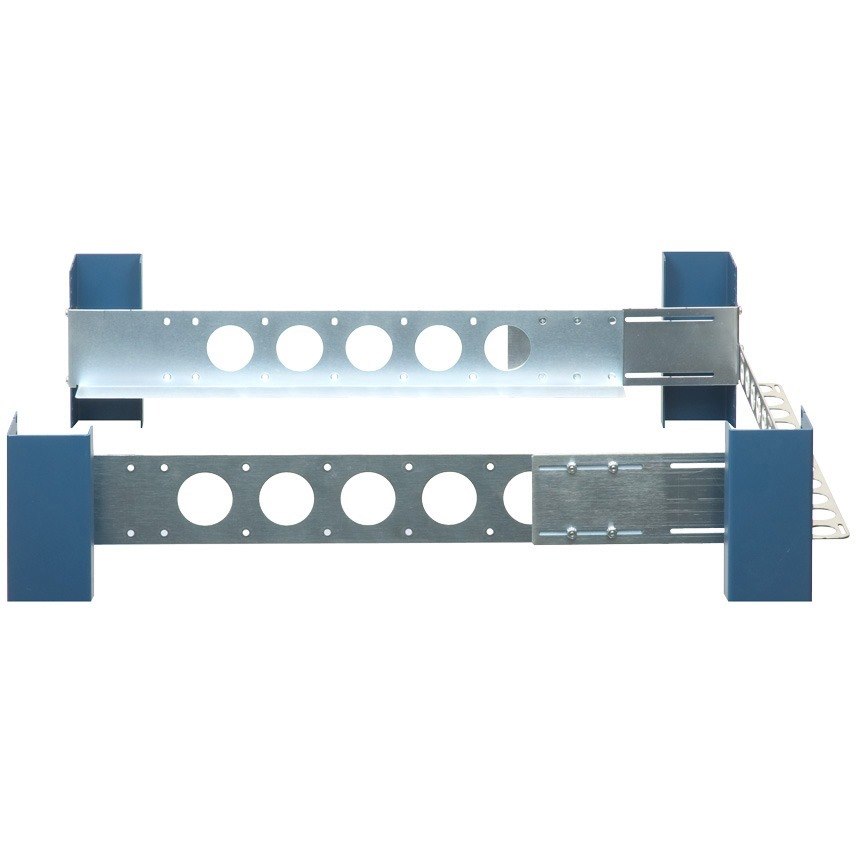 Rack Solutions 2U Universal Rail 24in Depth with Wirebar