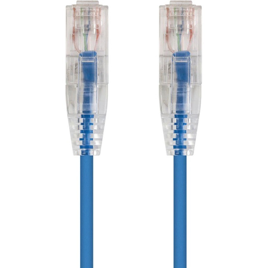 Monoprice Cat6 Component Level Ethernet Cable - SlimRun, Pure Bare Copper, Utp, 28Awg, 550MHz, Snagless RJ45,
