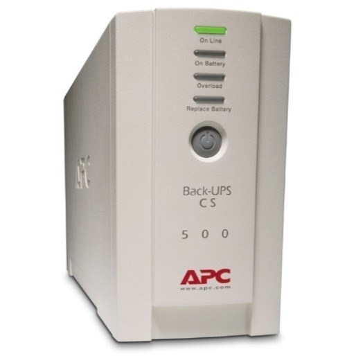APC by Schneider Electric Back-UPS BK500EI Standby UPS - 500 VA/300 W